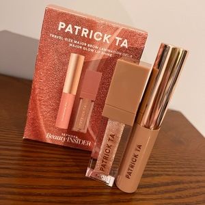Patrick Ta Travel Size Lip and Brow Set